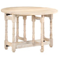 Round Solid Mango Wood Dining Table C129724