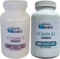 Vitamin C 500 mg and Vitamin B3 Chewables S67096