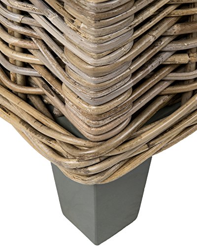 Woven Rattan Storage Coffee Table Q520193