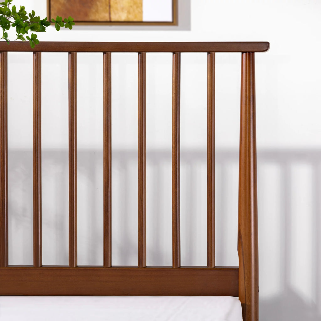 Queen Wood Platform Bed Frame D3682