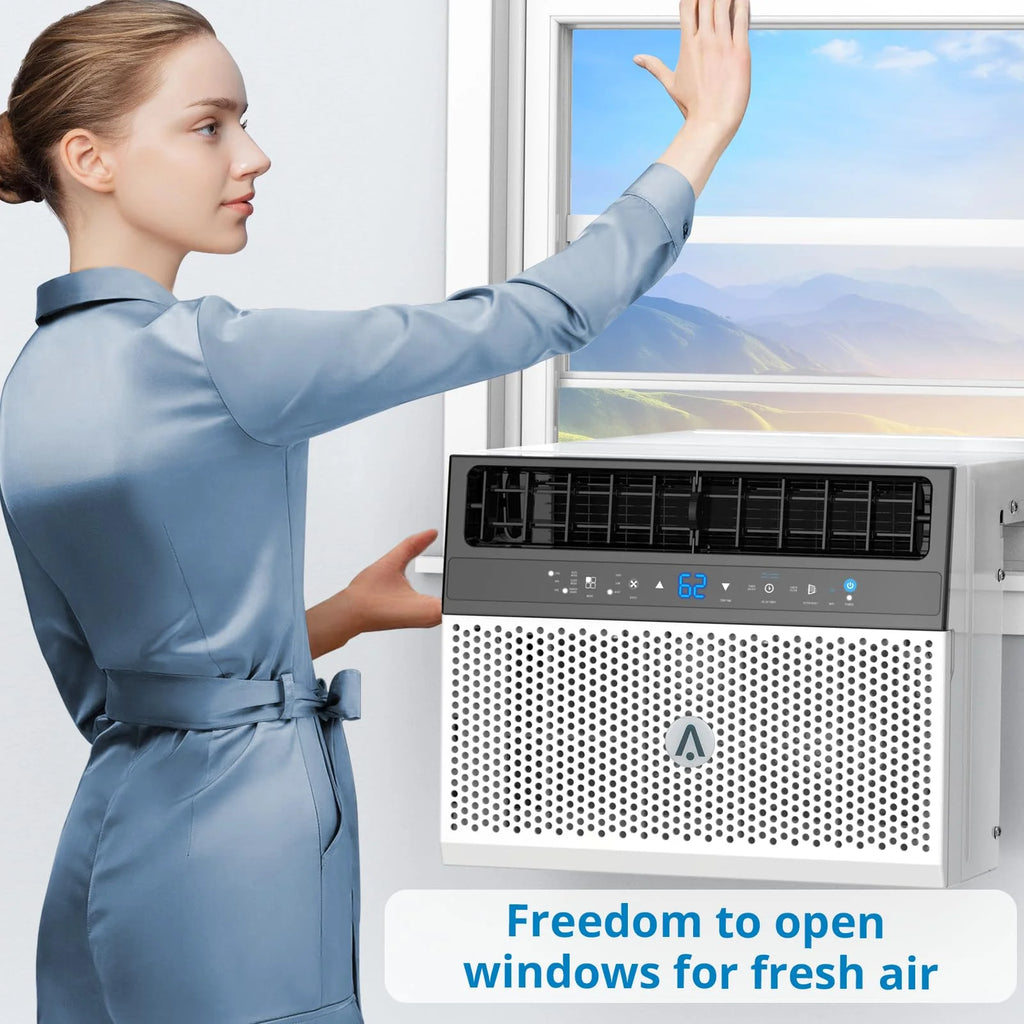 6000 BTU Window Air Conditioner with Remote Control C748915