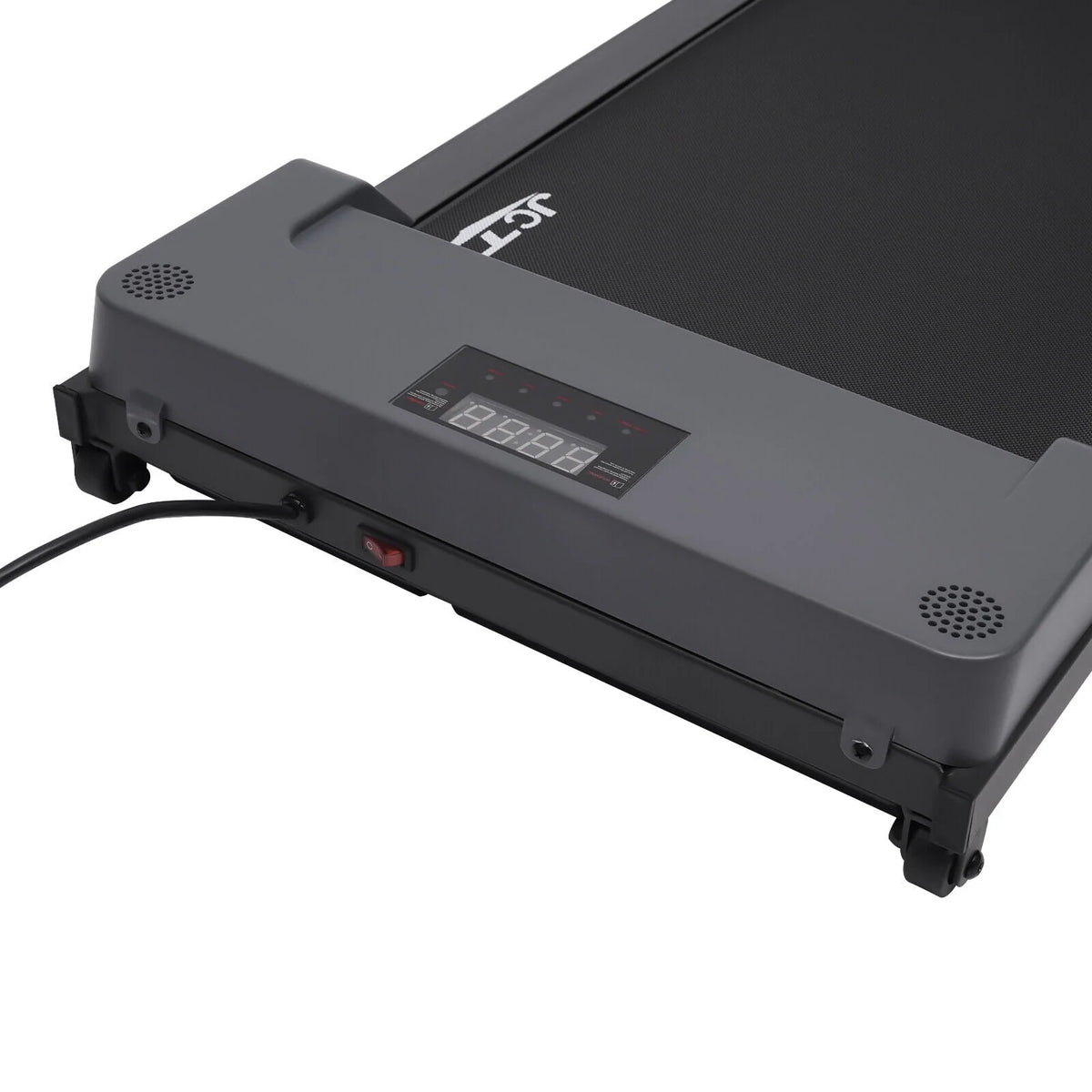 Portable Under Desk Treadmill with Remote Control and LED Display Pink A1053
