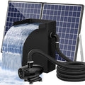 24 Inch Stainless Steel Pond Waterfall Spillway with 1200GPH Pump D6132