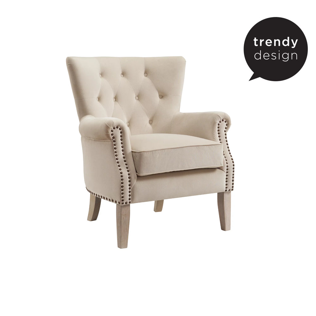 Gray Accent Chair I544