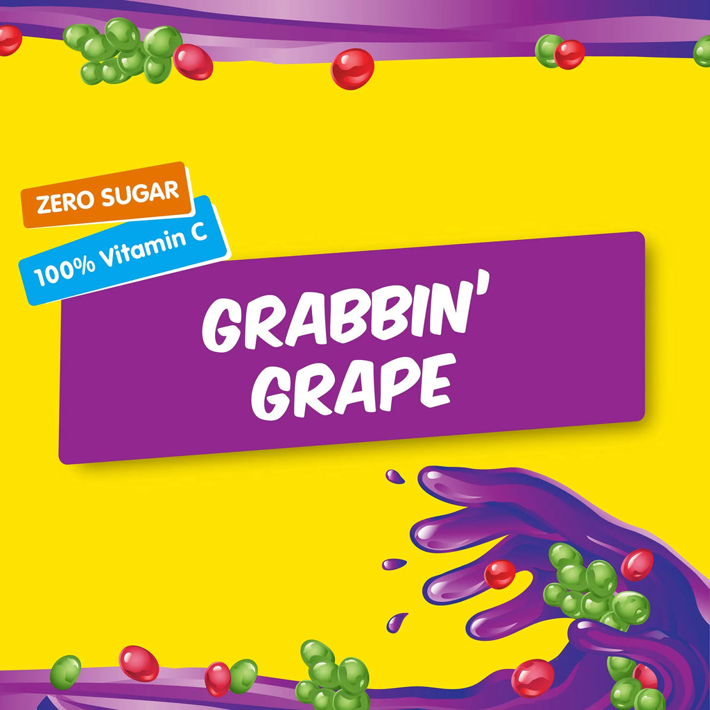Grape Zero Sugar Powdered Drink Mix 8 Count Pack Of 12 X847