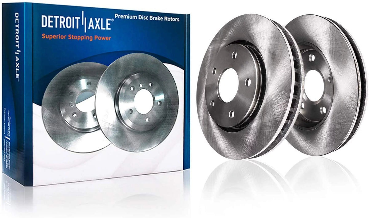 Brake Kit Ceramic Brake Rotors and Pads Front and Rear B418499