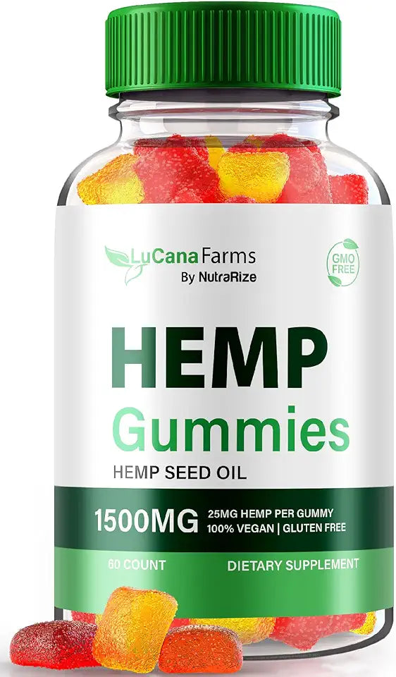 1500MG Hemp Supplement 60 Gummies D2241