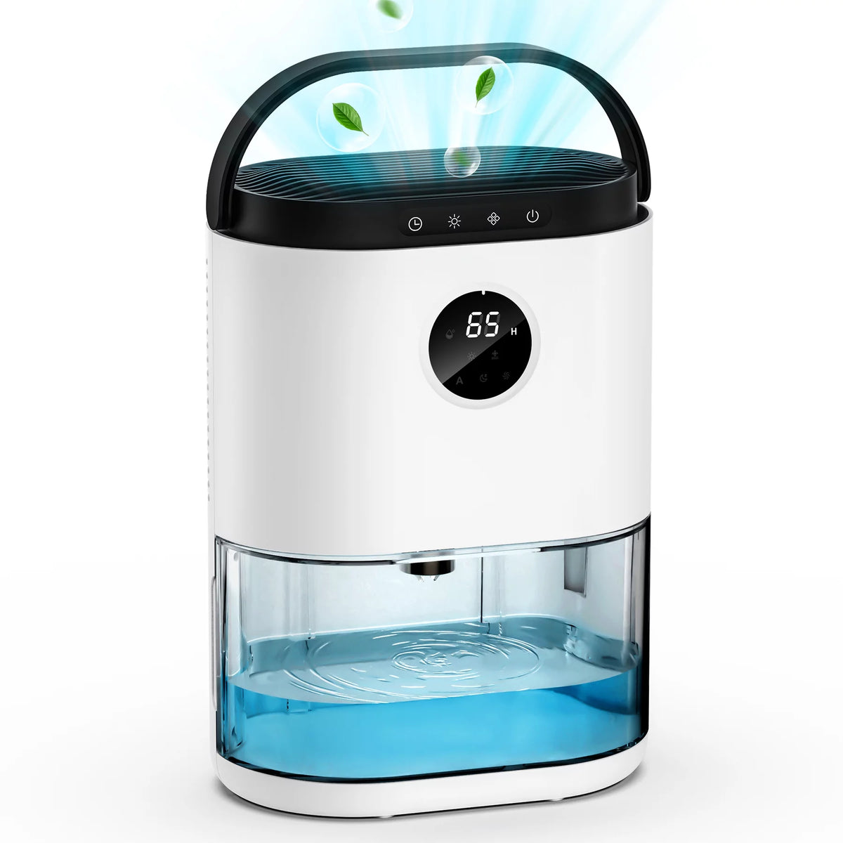 78oz 2300ml Portable Ultra Quiet Dehumidifier D764