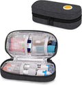 Black Portable Medicine Carrying Case I42313
