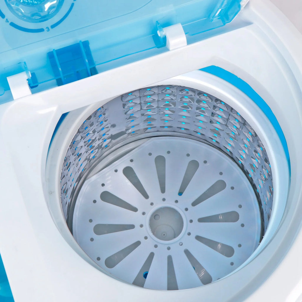 Portable Mini Twin Tub Washing Machine 9.9lbs Capacity O7184