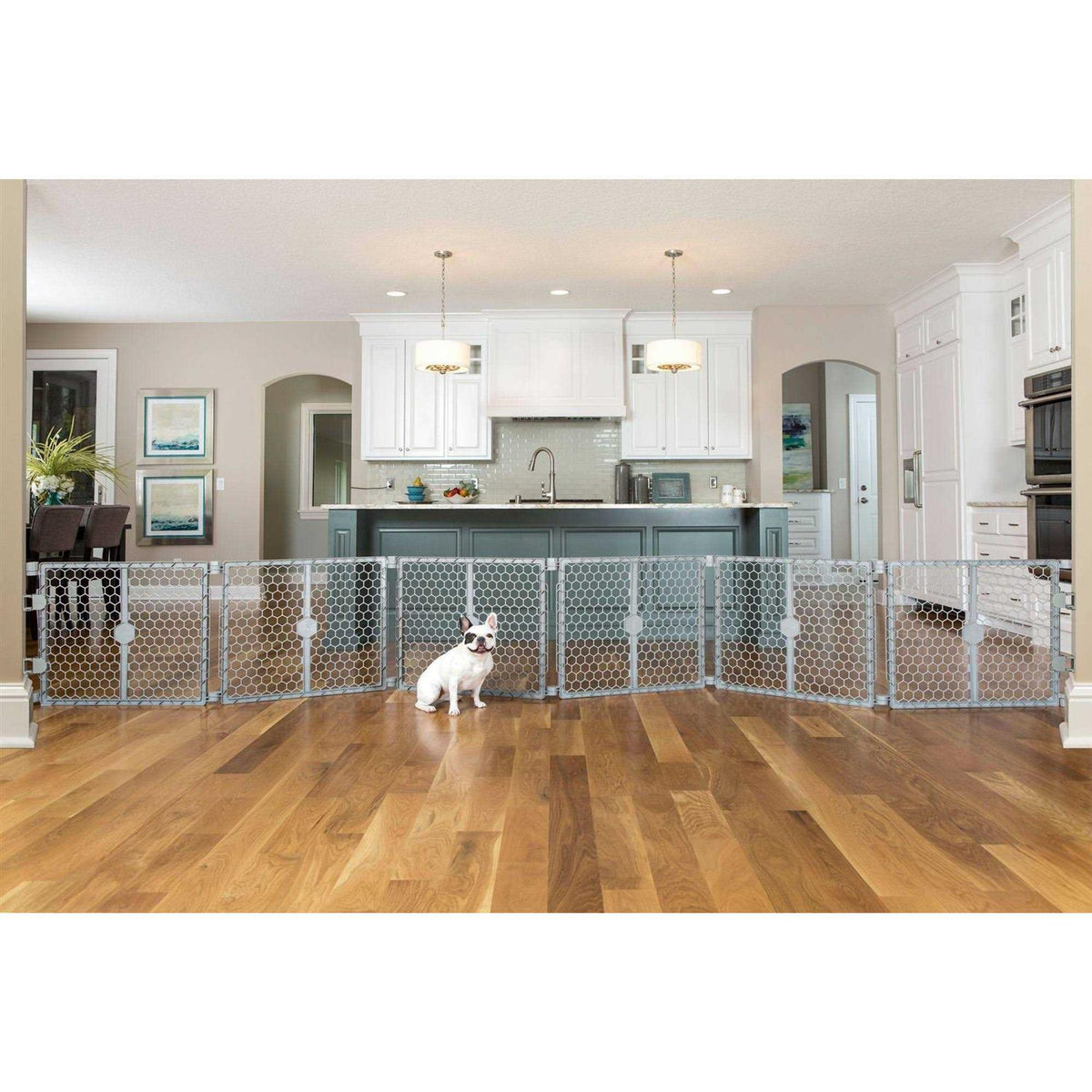 2-in-1 Plastic Gate and Pet Pen C614