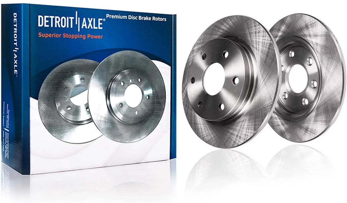 Brake Kit Ceramic Brake Rotors and Pads Front and Rear B418499