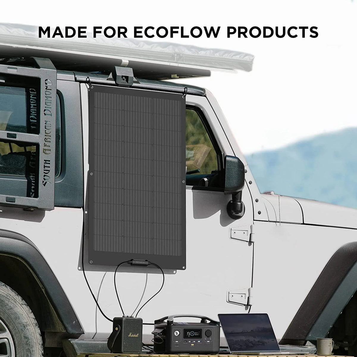 100W Flexible Solar Panel IP68 Waterproof G613