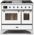 White Dual Fuel Propane Gas Range M648399