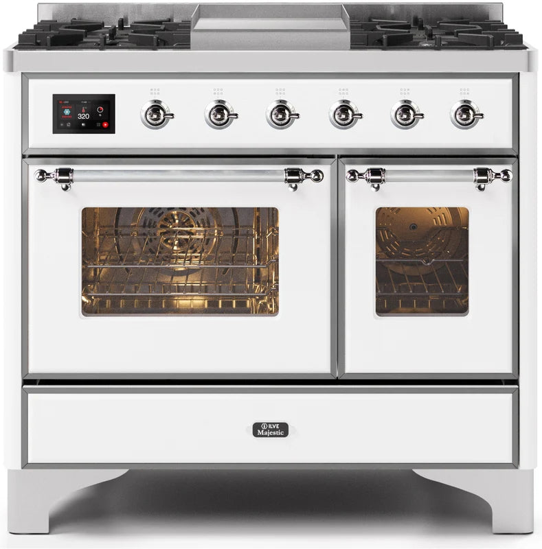White Dual Fuel Propane Gas Range M648399
