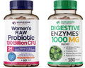 100 Billion CFUs Probiotics for Women with Digestive Enzymes T508999