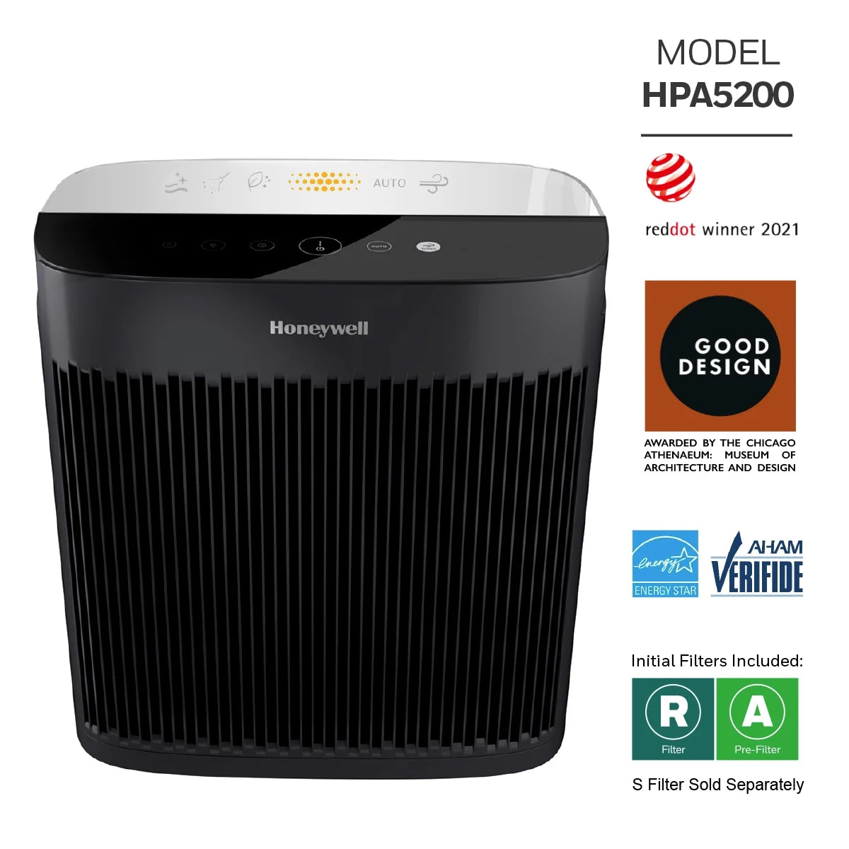 Air Purifier HEPA Filter 360 sq ft N358910