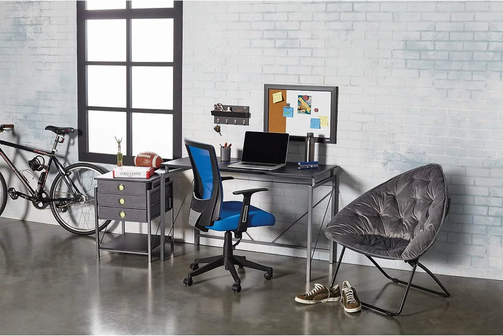 Mesh Low-Back Task Chair Blue/Black Z8937