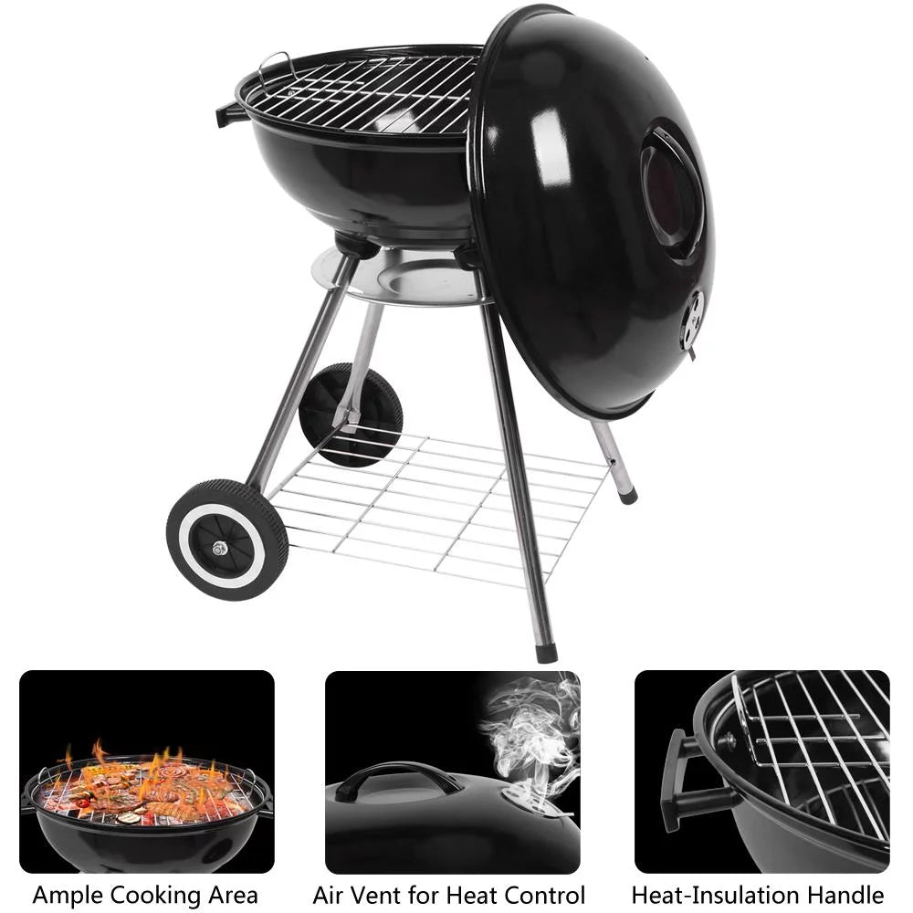 Round Charcoal Stove BBQ Grill B660