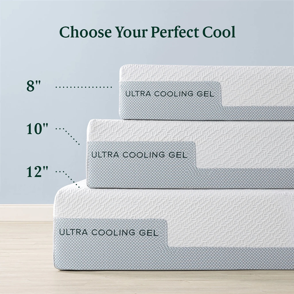 10 Cooling Gel Memory Foam Mattress Twin W61659