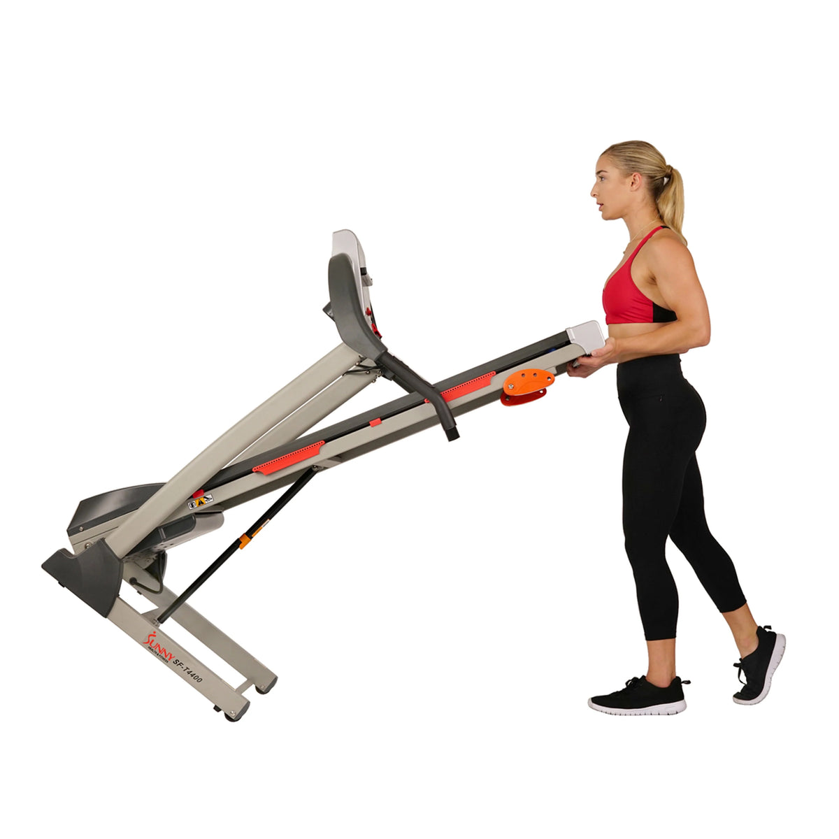 Folding Treadmill with Manual Incline and Pulse Sensors D34150