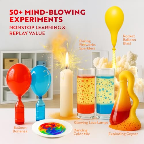 150+ Science Experiments Kit for Kids Age 8-12 Y653044