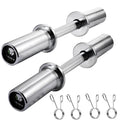 16" Adjustable Dumbbell Handle Pair with Spring Collars I35536