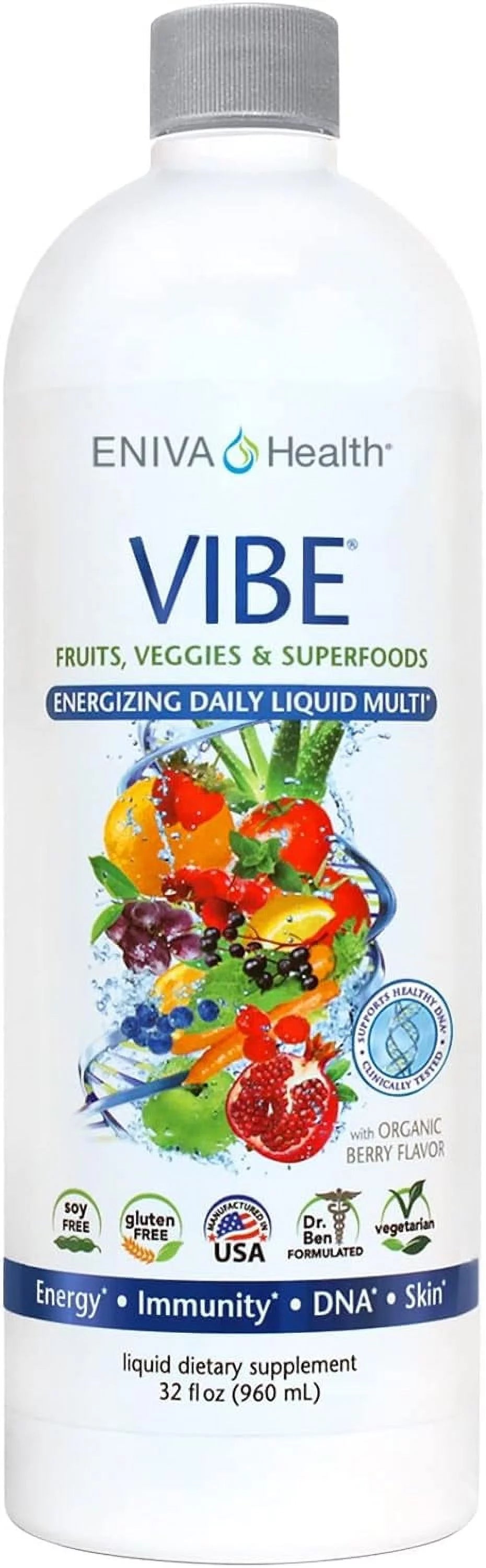 Liquid Daily Multivitamin with Vitamin A, B3, C, D, E & Amino Acids 32 oz F9810