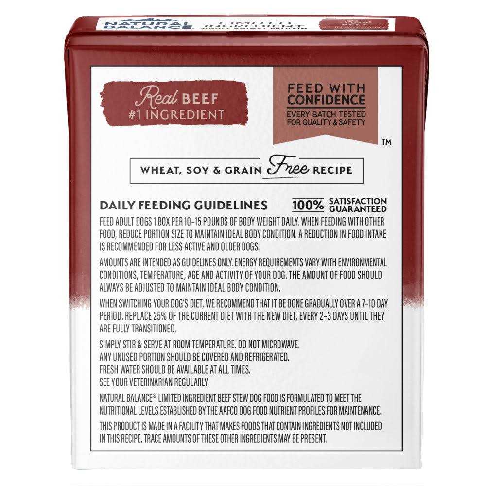 Limited Ingredient Stew Wet Dog Food U569071