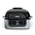 4-in-1 Indoor Grill with 4-qt Air Fryer, Black/Stainless C30240
