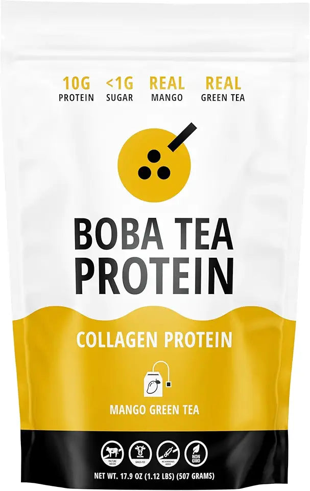 Mango Green Tea Flavored Collagen Powder 30 Servings L789623