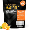 3000mg Omega-3 Fish Oil + Vitamin D Squeeze Packets, Orange Flavor F41762