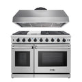 48 Propane Gas Range and Range Hood M23132