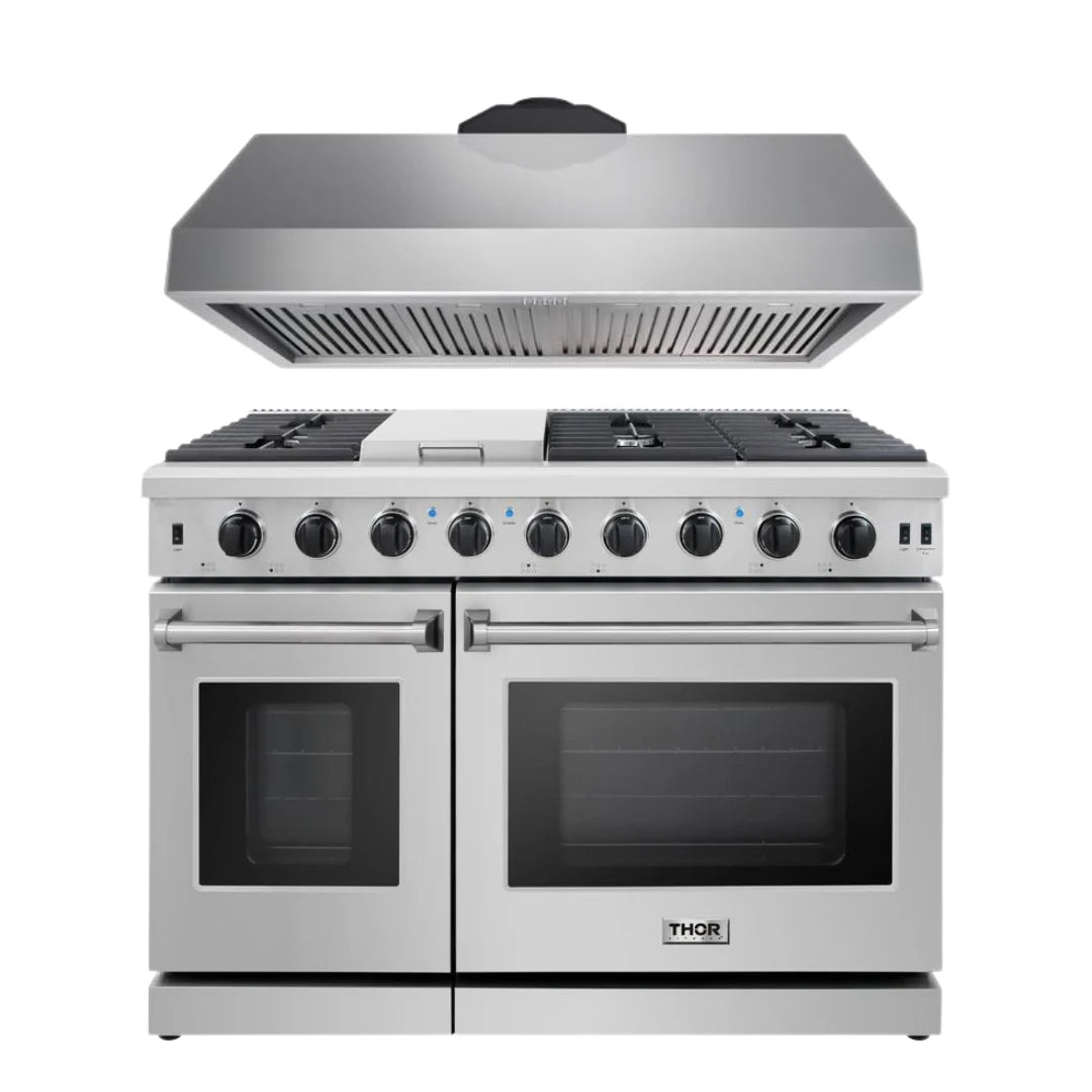 48 Propane Gas Range and Range Hood M23132