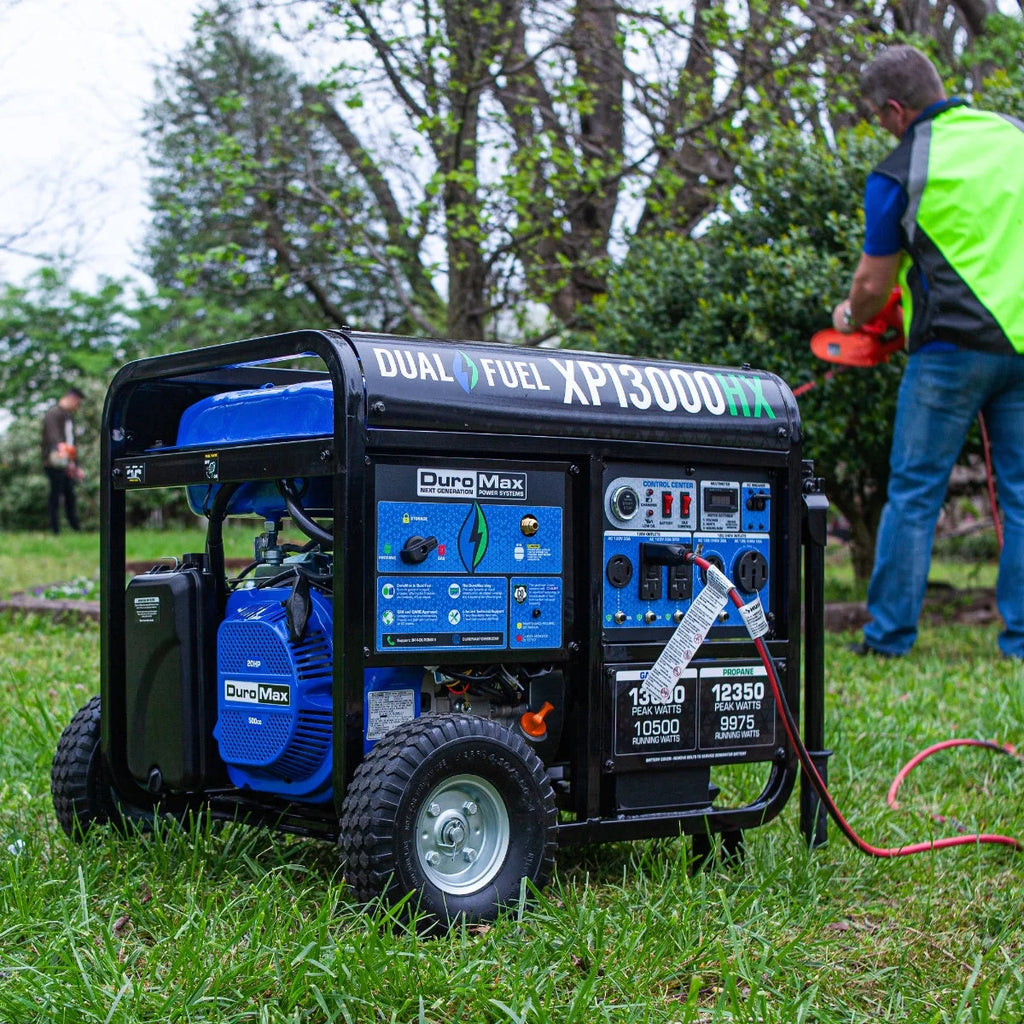 13,000 Watt Dual Fuel Portable Generator Q896