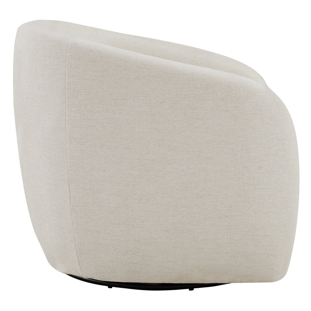 Swivel Upholstered Fabric Accent Chair O8291