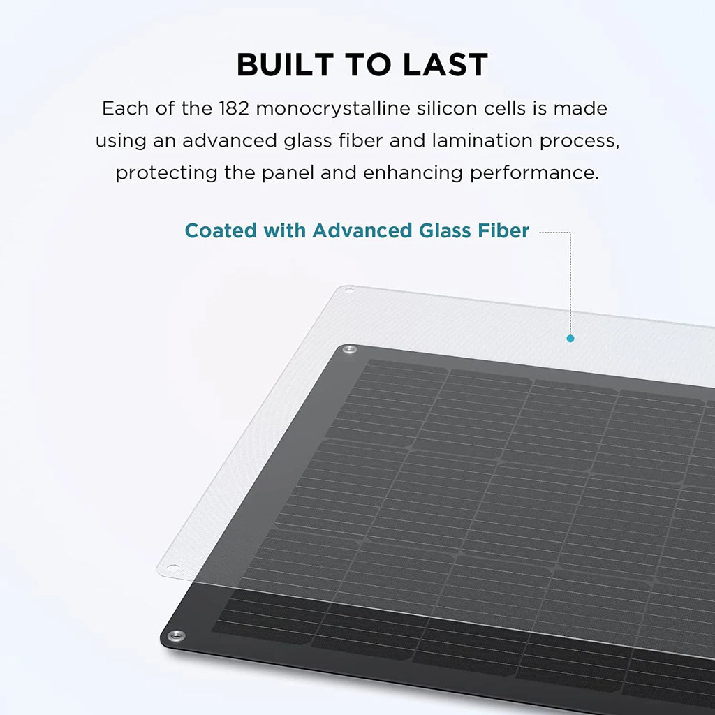 100W Flexible Solar Panel IP68 Waterproof G613