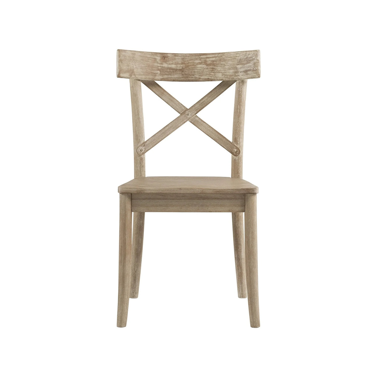Wooden X-back Side Chair Set of 2 G23850