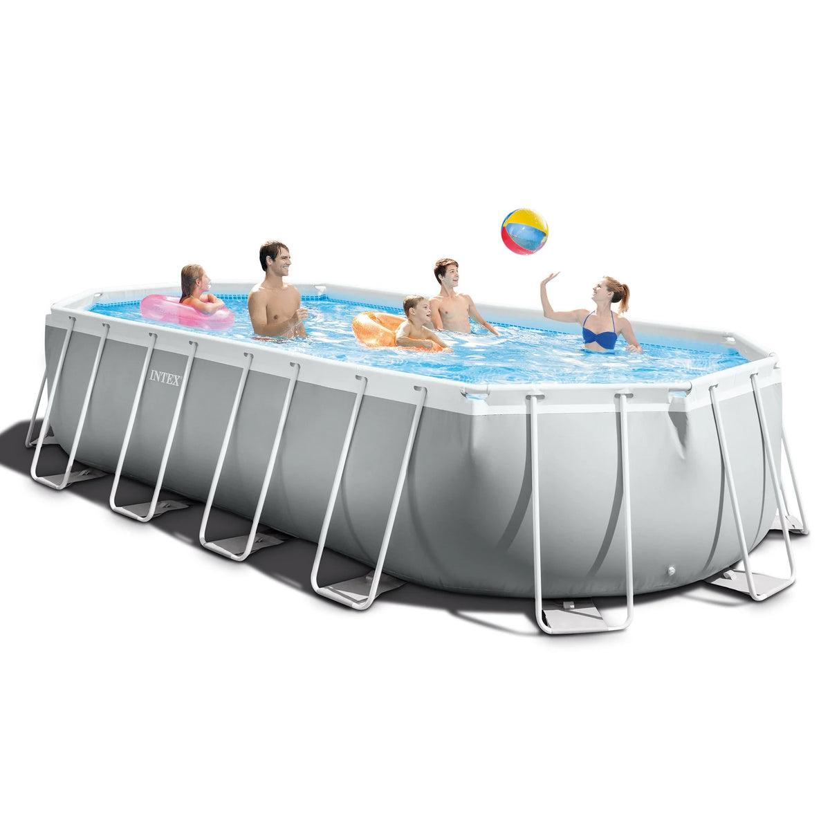 16.5ft x 9ft x 48in Oval Above Ground Pool Set with Pump V6003