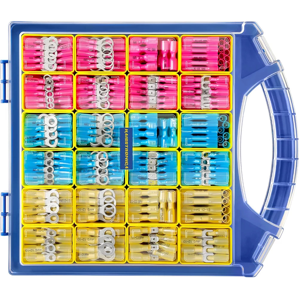 620PCS Marine Grade Heat Shrink Wire Connectors Kit J3537