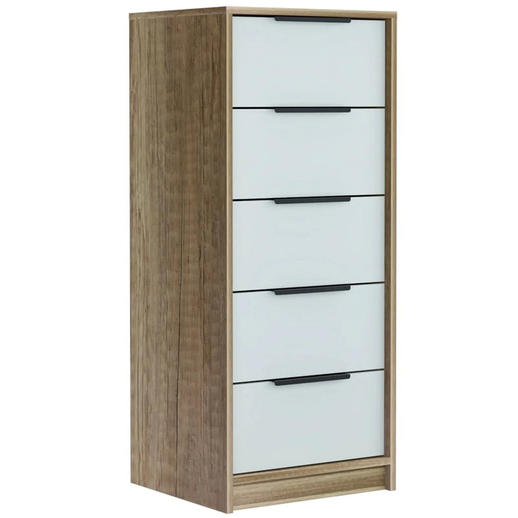 3 Drawer and 5 Drawer Dresser Set A692