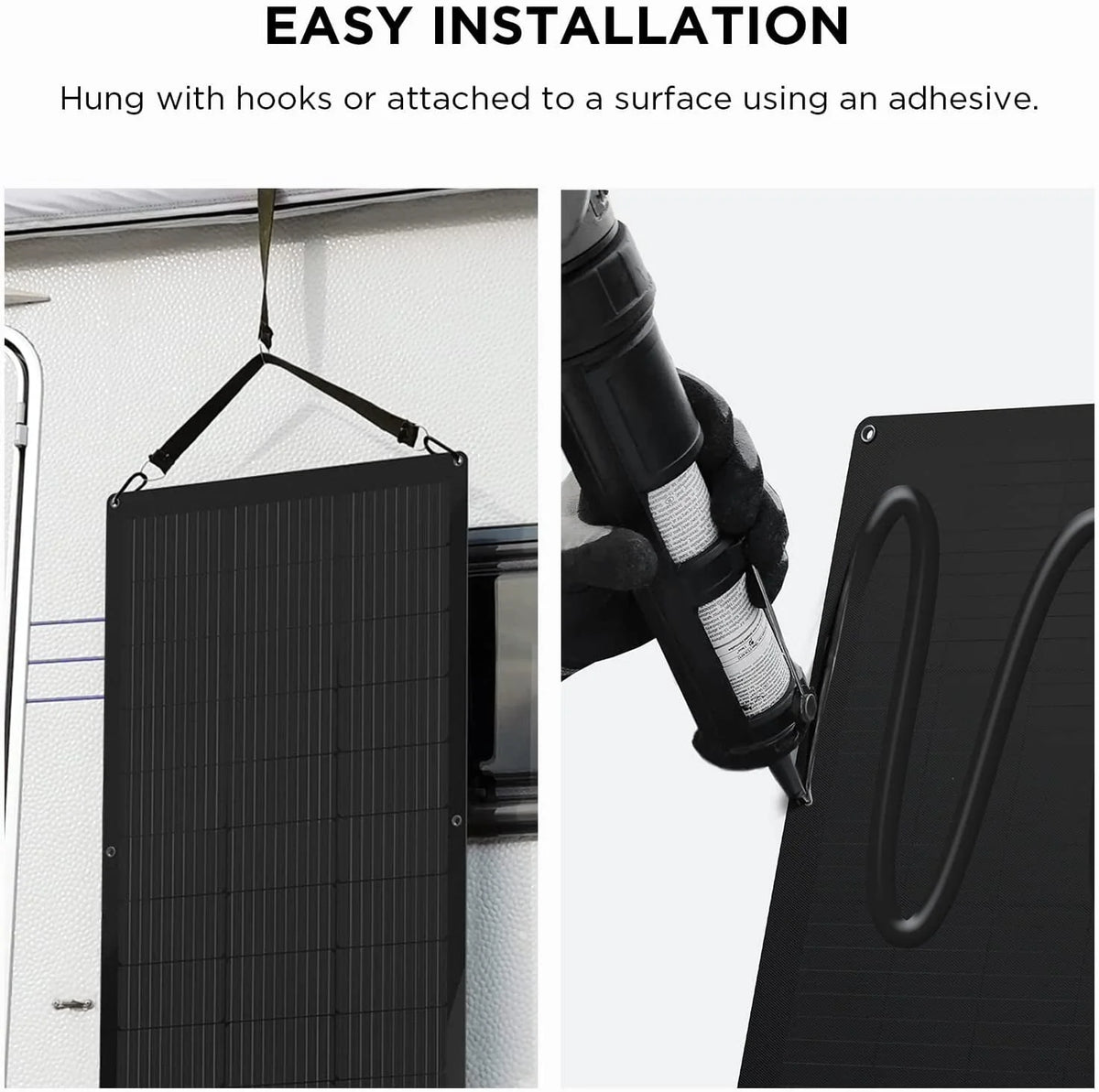 100W Flexible Solar Panel IP68 Waterproof G613