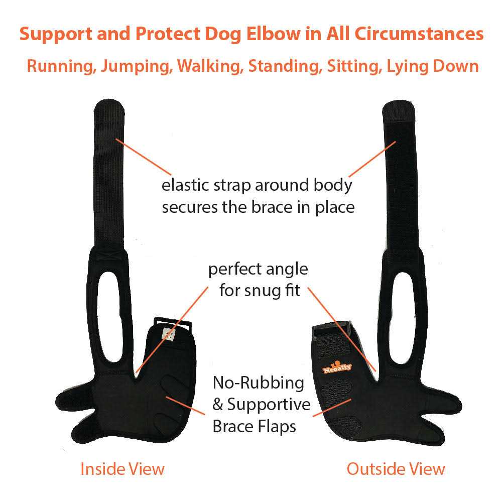 Dog Elbow Brace Protector Pads Y3581