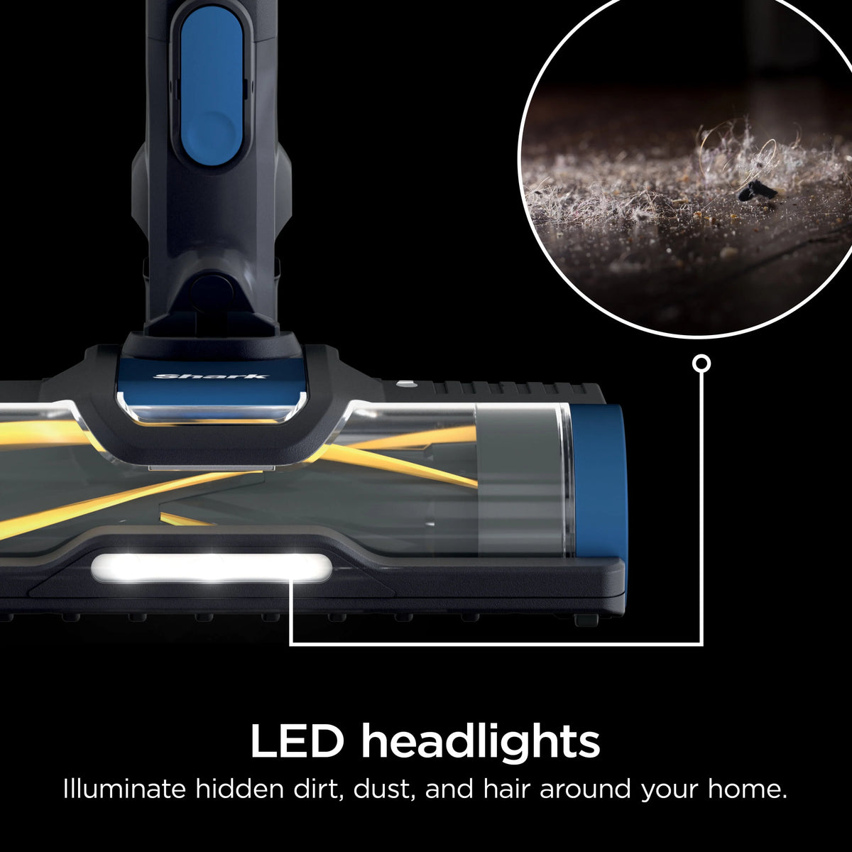 Cordless Stick Vacuum with Powerfins Brushroll E44857