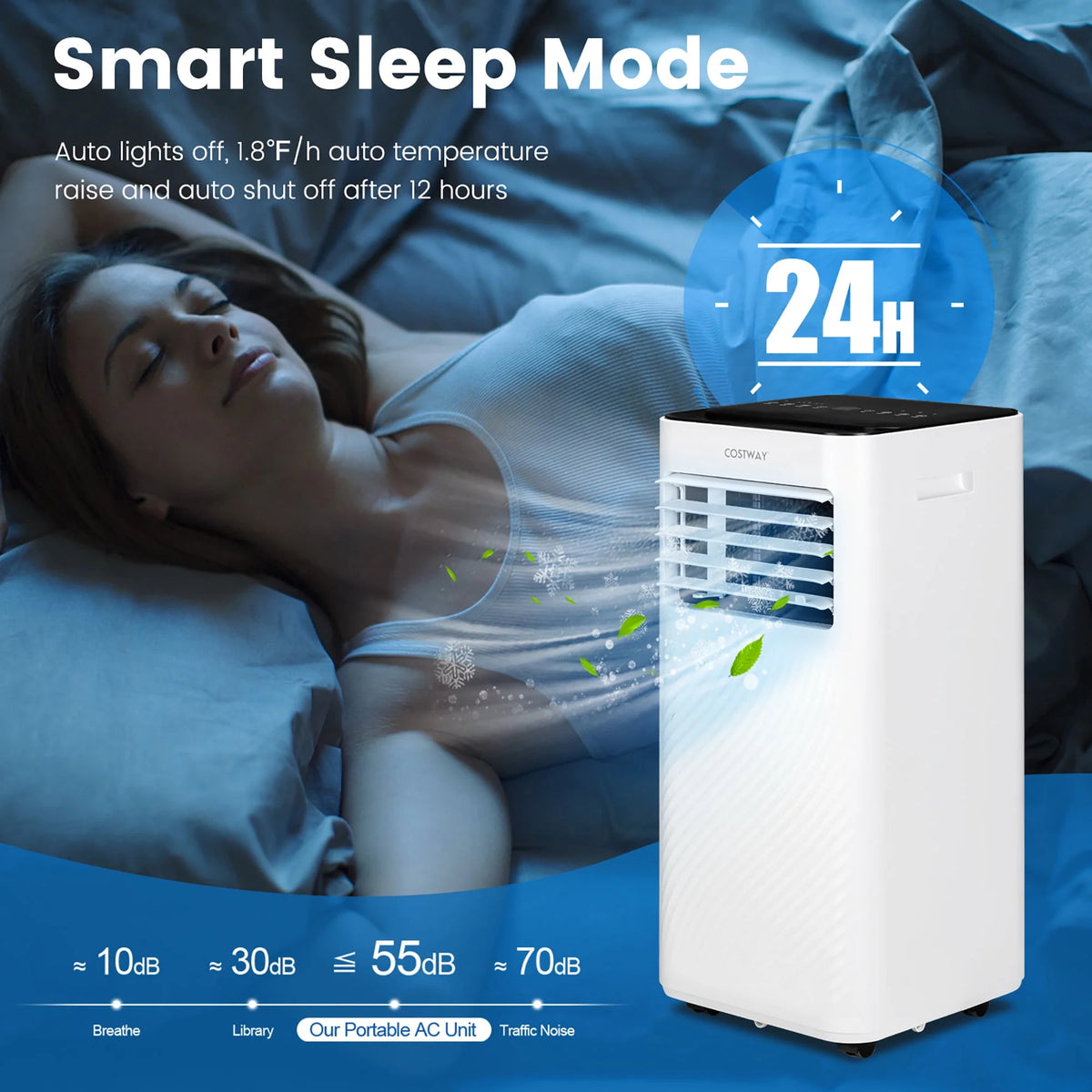 10000 BTU 4-in-1 Portable Air Conditioner P20071
