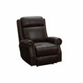 Leather Big & Tall Power Recliner V61576