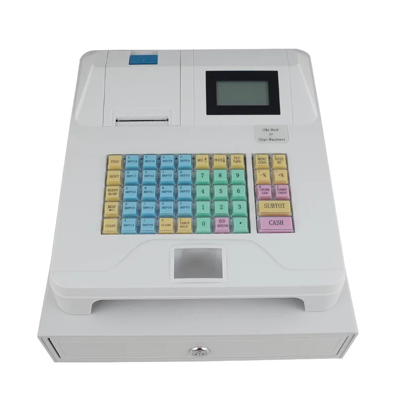 Electronic Cash Register Pos System with Drawer Thermal Printing C3265