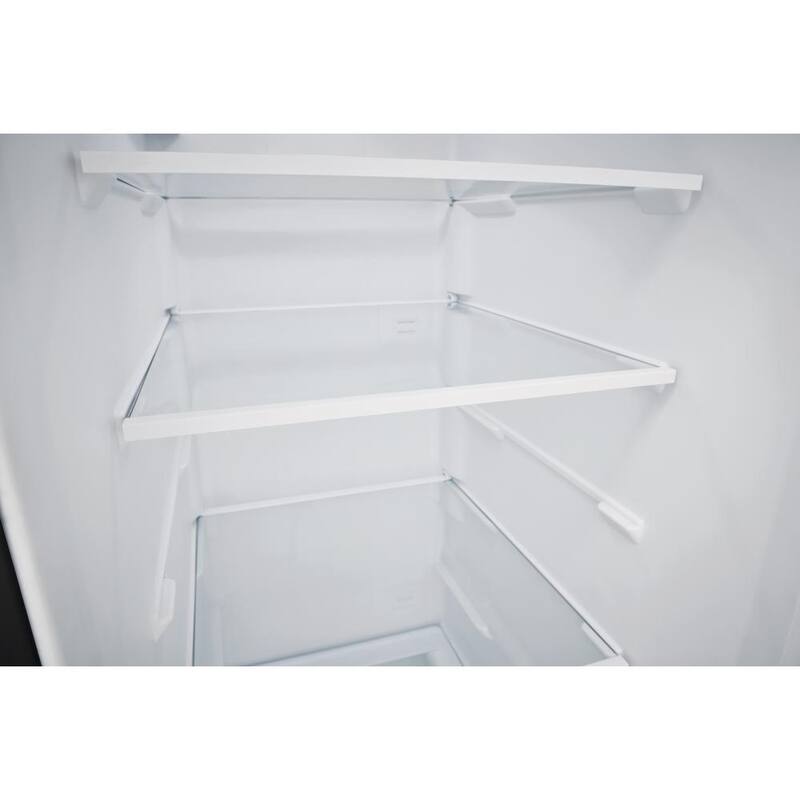 36 in. 25.6 cu. ft. Black Side by Side Refrigerator Q960
